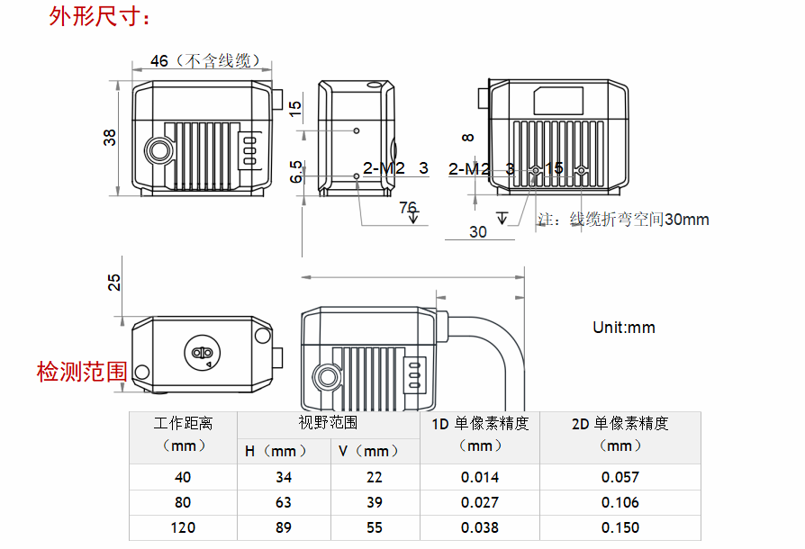 ？？？礛V-RD716-2智能读码器尺寸图
